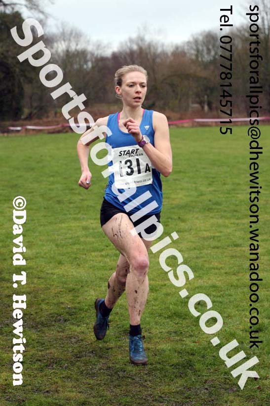 Senior and veteran womens Durham Cathedral Cross Country Relays, Maiden Castle, Durham. Photo: David T. Hewitson/Sports for All Pics